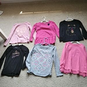 Bundle of six 6 t shirts tee shirts 5T